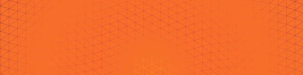 Orange Abstrakt Trianglifiera Generativ Konst Bakgrund Illustration — Stock vektor