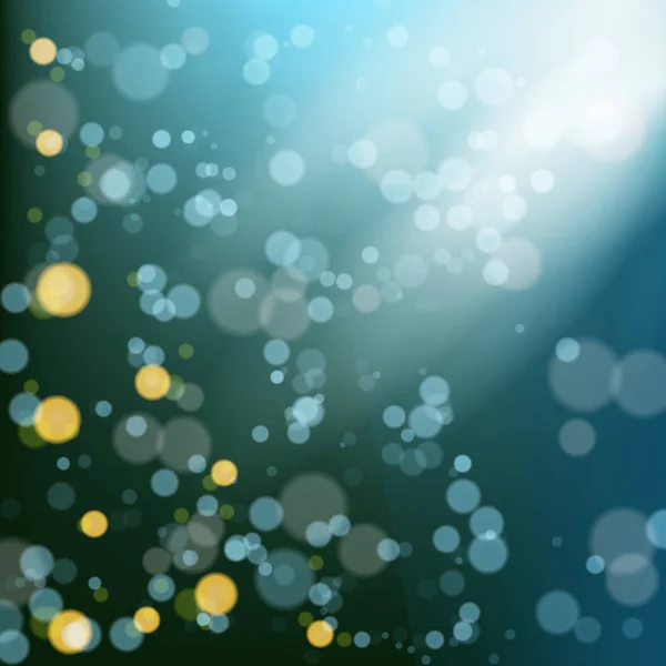 Celebração Inverno Bokeh Computational Generative Background Illustration — Vetor de Stock