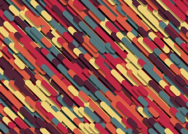 renkli soyut çizgiler yağmur üretken sanat arkaplan resimlemesi 