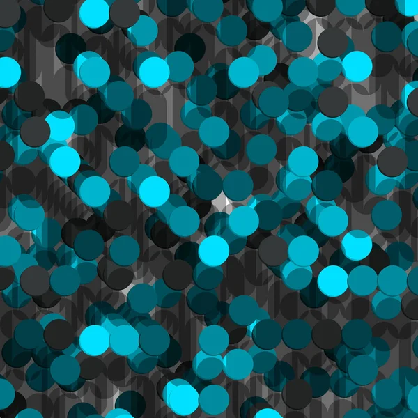 Líneas Abstractas Azules Lluvia Arte Generativo Fondo Ilustración — Vector de stock