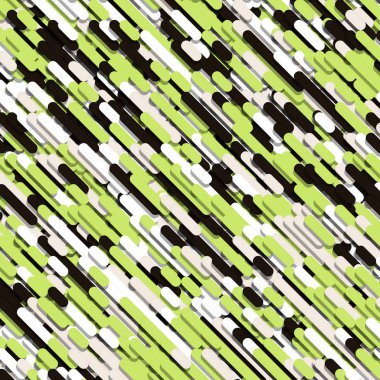 yeşil soyut çizgiler yağmur üretken sanat arkaplan illüstrasyonu 