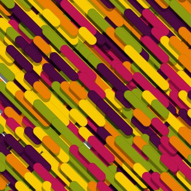 renkli soyut çizgiler yağmur üretken sanat arkaplan resimlemesi 