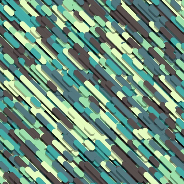 绿色抽象线条雨水生成艺术背景图解 — 图库矢量图片