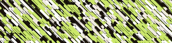 Grön Abstrakt Linjer Regn Generativ Konst Bakgrund Illustration — Stock vektor