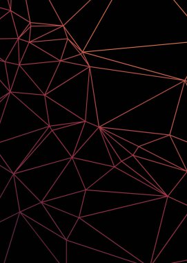 siyah soyut üretici sanat arkaplan illüstrasyonunu üçgene al 