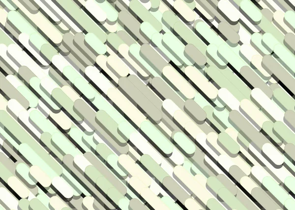 绿白抽象线条雨水生成艺术背景图解 — 图库矢量图片