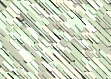 yeşil soyut çizgiler yağmur üretken sanat arkaplan illüstrasyonu 