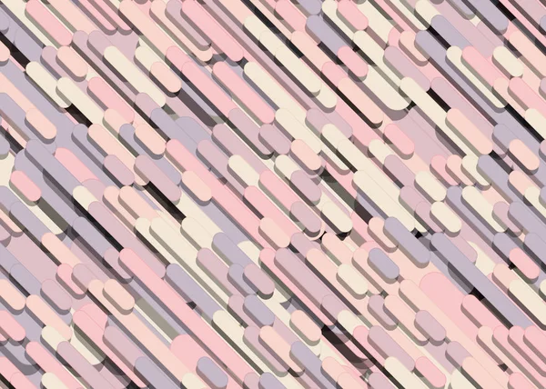 Pink Purple Abstract Lines Rain Generative Art Background Illustration — 스톡 벡터