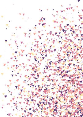 Beyaz arkaplanda soyut sanat rengarenk dağıtılmış noktalar 