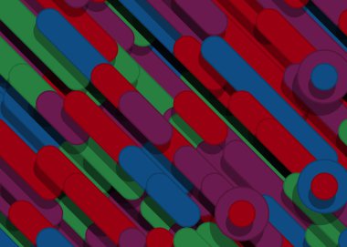 renkli soyut çizgiler yağmur üretken sanat arkaplan resimlemesi 