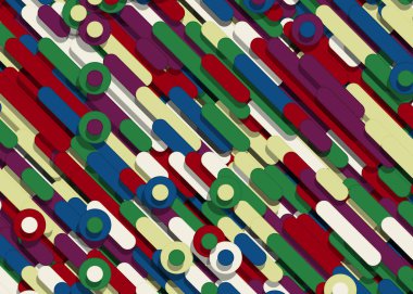 renkli soyut çizgiler yağmur üretken sanat arkaplan resimlemesi 