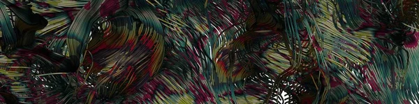 Abstract Art Colorful Lines Random Distribution Computational Generative Art Black — Stock Photo, Image