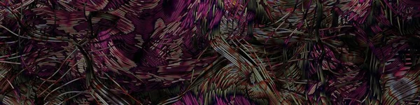 Abstrakcyjna Sztuka Kolorowe Linie Losowa Dystrybucja Computational Generative Art Czarnym — Zdjęcie stockowe