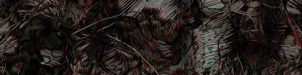 abstract art colorful lines random distribution Computational Generative Art on black background