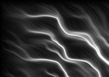 siyah ve beyaz üretken sanat rasgele gürültü çizimleri resimleme 