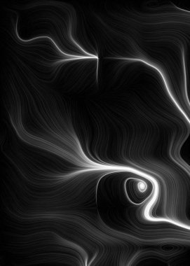 siyah ve beyaz üretken sanat rasgele gürültü çizimleri resimleme 