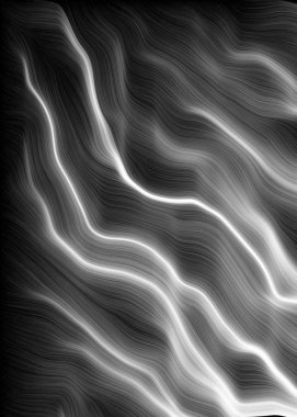 siyah ve beyaz üretken sanat rasgele gürültü çizimleri resimleme 