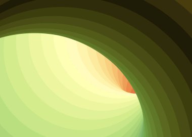 Renkli girdap solucan deliği girdabı bükümlü üretken sanat arkaplanı çizimi 