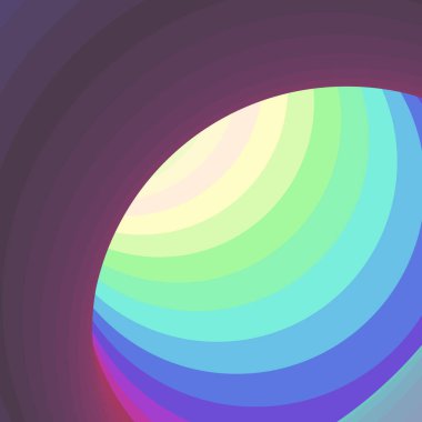 Renkli girdap solucan deliği girdabı bükümlü üretken sanat arkaplanı çizimi 