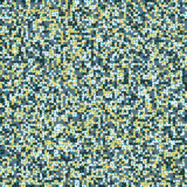 Seamless pattern random colored quarter circles Generative Art background illustration