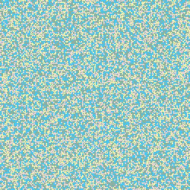 Seamless pattern random colored quarter circles Generative Art background illustration