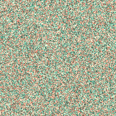 Seamless pattern random colored quarter circles Generative Art background illustration