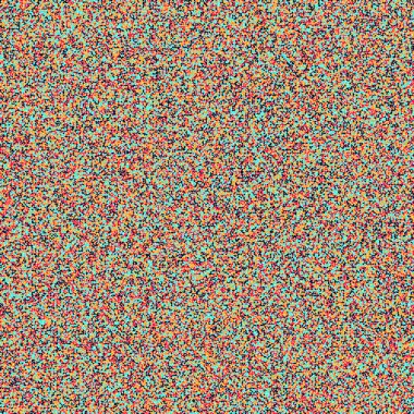 Seamless pattern random colored quarter circles Generative Art background illustration