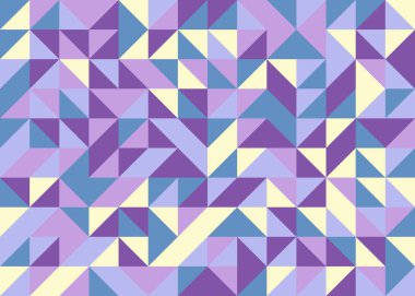 Kusursuz desen rastgele renkli çeyrek kareler Üretici Sanat arkaplan resimlemesi