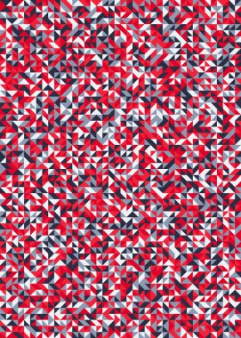 Kusursuz desen rastgele kırmızı çeyrek kareler Üretici Sanat arkaplan resimlemesi