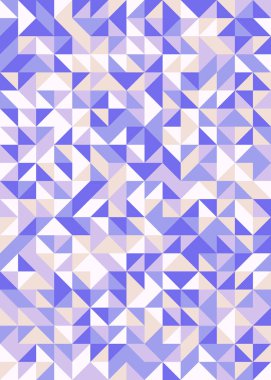 Kusursuz desen rastgele mor çeyrek kareler Üretici Sanat arkaplan illüstrasyonu