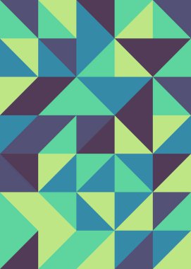 Kusursuz desen rastgele renkli çeyrek kareler Üretici Sanat arkaplan resimlemesi