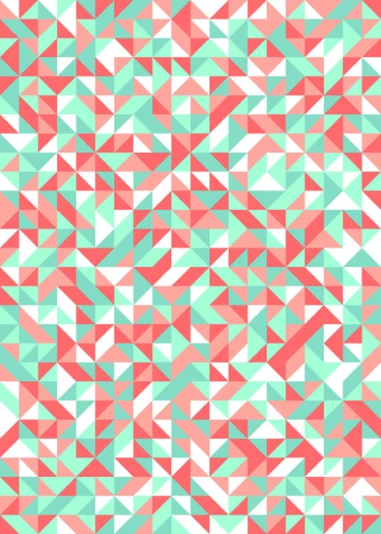Απρόσκοπτη Μοτίβο Τυχαία Χρωματιστά Τετράγωνα Τρίμηνο Γεννετική Τέχνη Φόντο Εικονογράφηση — Διανυσματικό Αρχείο