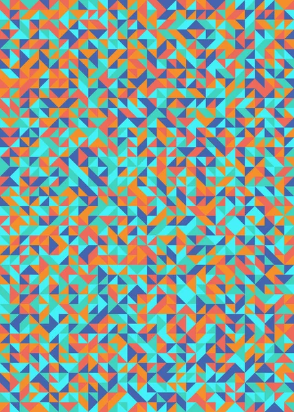 Kusursuz desen rastgele renkli çeyrek kareler Üretici Sanat arkaplan resimlemesi