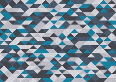 Rastgele renklendirilmiş Elmaslar Üretken Sanat arkaplan resimlemesi deseni