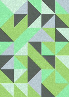 Kusursuz desen rastgele renkli çeyrek kareler Üretici Sanat arkaplan resimlemesi