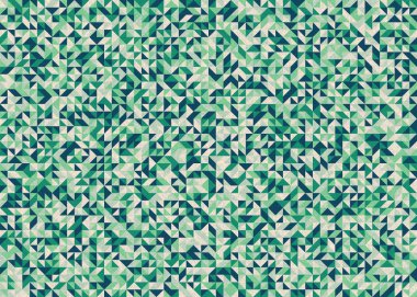 Kusursuz desen rastgele renkli çeyrek kareler Üretici Sanat arkaplan resimlemesi