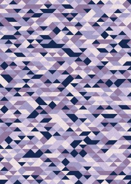 Rastgele renklendirilmiş Elmaslar Üretken Sanat arkaplan resimlemesi deseni