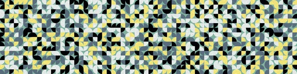 Απρόσκοπτη Μοτίβο Τυχαία Χρωματιστά Τετράγωνα Τρίμηνο Γεννετική Τέχνη Φόντο Εικονογράφηση — Διανυσματικό Αρχείο