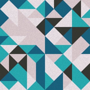 Rastgele renklendirilmiş Elmaslar Üretken Sanat arkaplan resimlemesi deseni