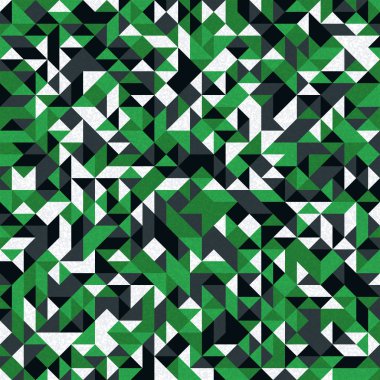 Rastgele renklendirilmiş Elmaslar Üretken Sanat arkaplan resimlemesi deseni