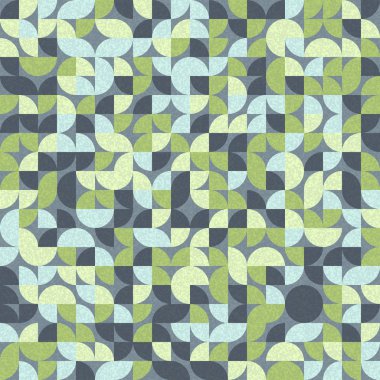 Kusursuz desen rastgele renkli çeyrek kareler Üretici Sanat arkaplan resimlemesi