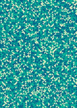 Seamless pattern random colored quarter circles Generative Art background illustration