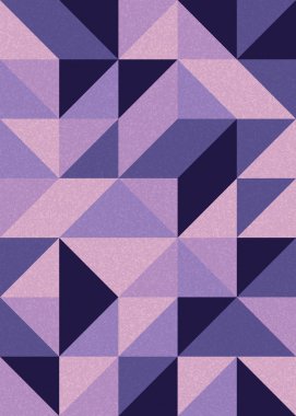 Seamless pattern random colored quarter circles Generative Art background illustration clipart
