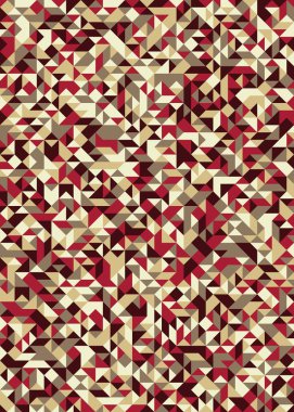 Rastgele renklendirilmiş Elmaslar Üretken Sanat arkaplan resimlemesi deseni