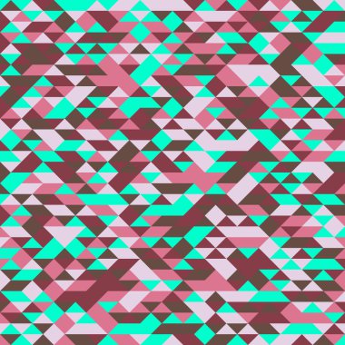 Rastgele renklendirilmiş Elmaslar Üretken Sanat arkaplan resimlemesi deseni