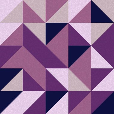 Kusursuz desen rastgele mor çeyrek kareler Üretici Sanat arkaplan illüstrasyonu