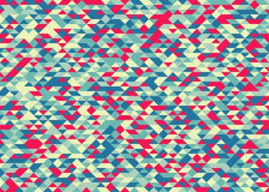 Rastgele renklendirilmiş Elmaslar Üretken Sanat arkaplan resimlemesi deseni