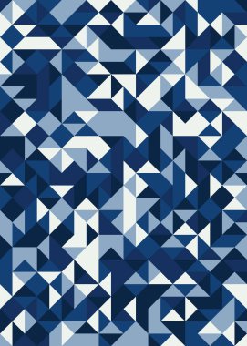 Rastgele mavi elmaslar üretici sanat arkaplan illüstrasyonlu desen