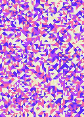 Gelişigüzel mor elmaslar üretici sanat arkaplan illüstrasyonlu desen