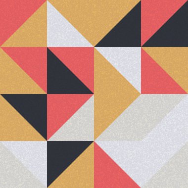 Kusursuz desen rastgele renkli çeyrek kareler Üretici Sanat arkaplan resimlemesi